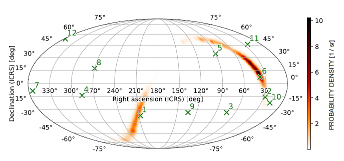 ARCA preliminary skymap